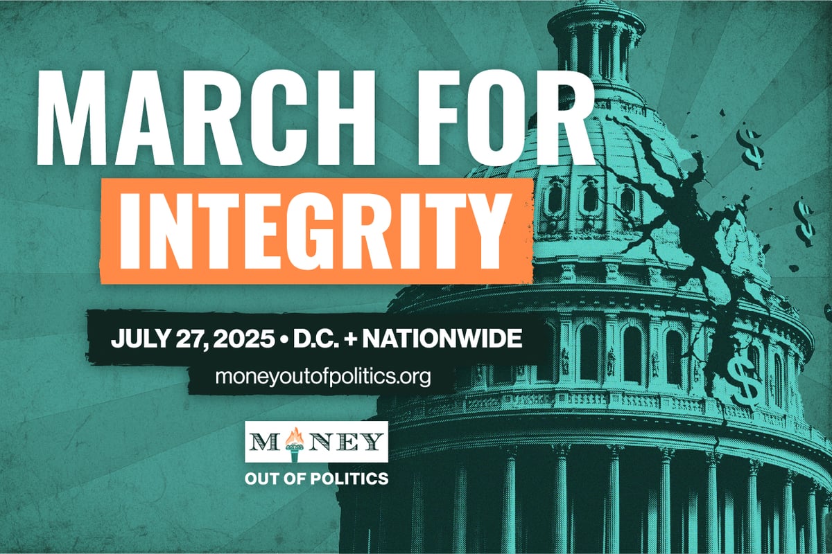 March for Integrity Email Hero